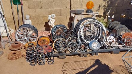 Metal Wheels of all Kinds for Art Projects, Crafts, Repurposing - $5 to $10 Each (Most are $5)