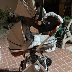 2 in 1 baby stroller