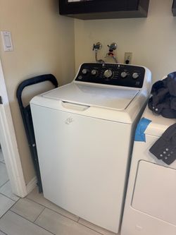 GE Top Load Washing Machine White