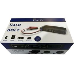 Halo Automotive Bolt Air Portable Emergency Power Kit with Tire Pump Jump box