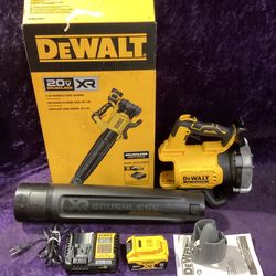 🧰🛠DEWALT 20V MAX 125MPH/450CFM Brushless Blower Kit w/(1)5.0Ah Batt & Charger-NEW!-$165!🧰🛠