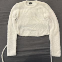 Windsor Soft White Knit Sweater