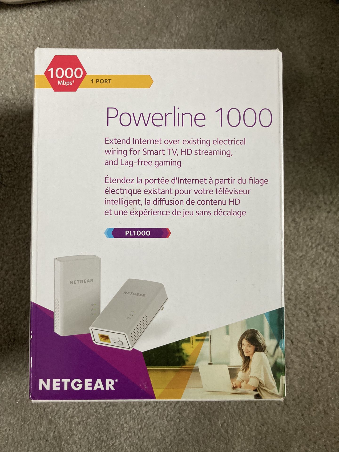 NETGEAR - Powerline 1000 Network Extender