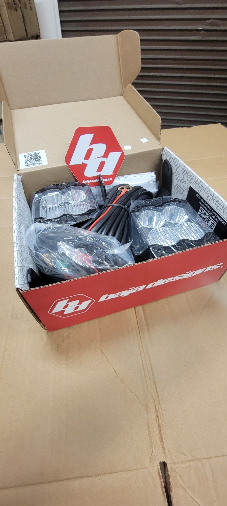 New Baja Designs LP4 Pro LED Driving Combo White Clear Pair