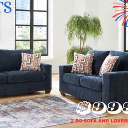 🇺🇸 2 PC SOFA AND LOVESEAT 🇺🇸