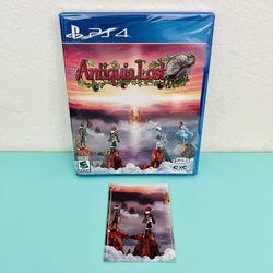 Antiquia Lost (PS4, 2018) w/ LRG Trading Card
