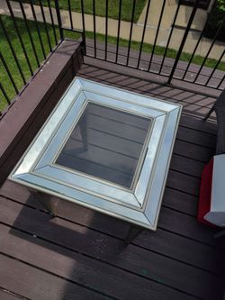 Mirror Tables small side table and coffee table