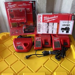 Milwaukee Chargers N Battery 