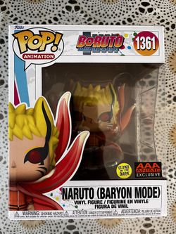 Naruto Baryon mode glow in the dark funko pop