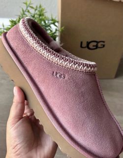 UGG Tasman Pink Dawn Slippers 8W & 7W Brand New 