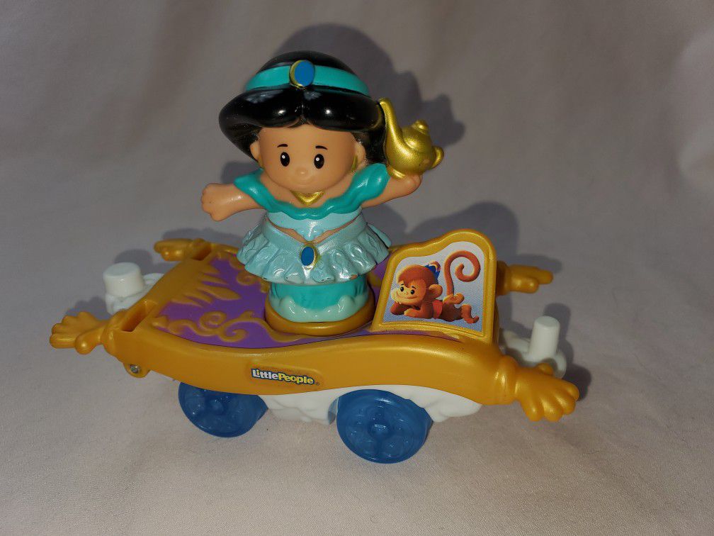 Little People Disney Princess Parade Jasmine Float Train Car 