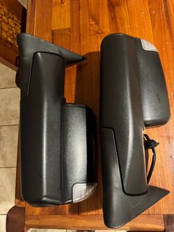 Dodge ram towing mirrors with turn signals lights