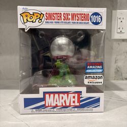 sinister six mysterio beyond amazing amazon exclusive funko pop deluxe #1016