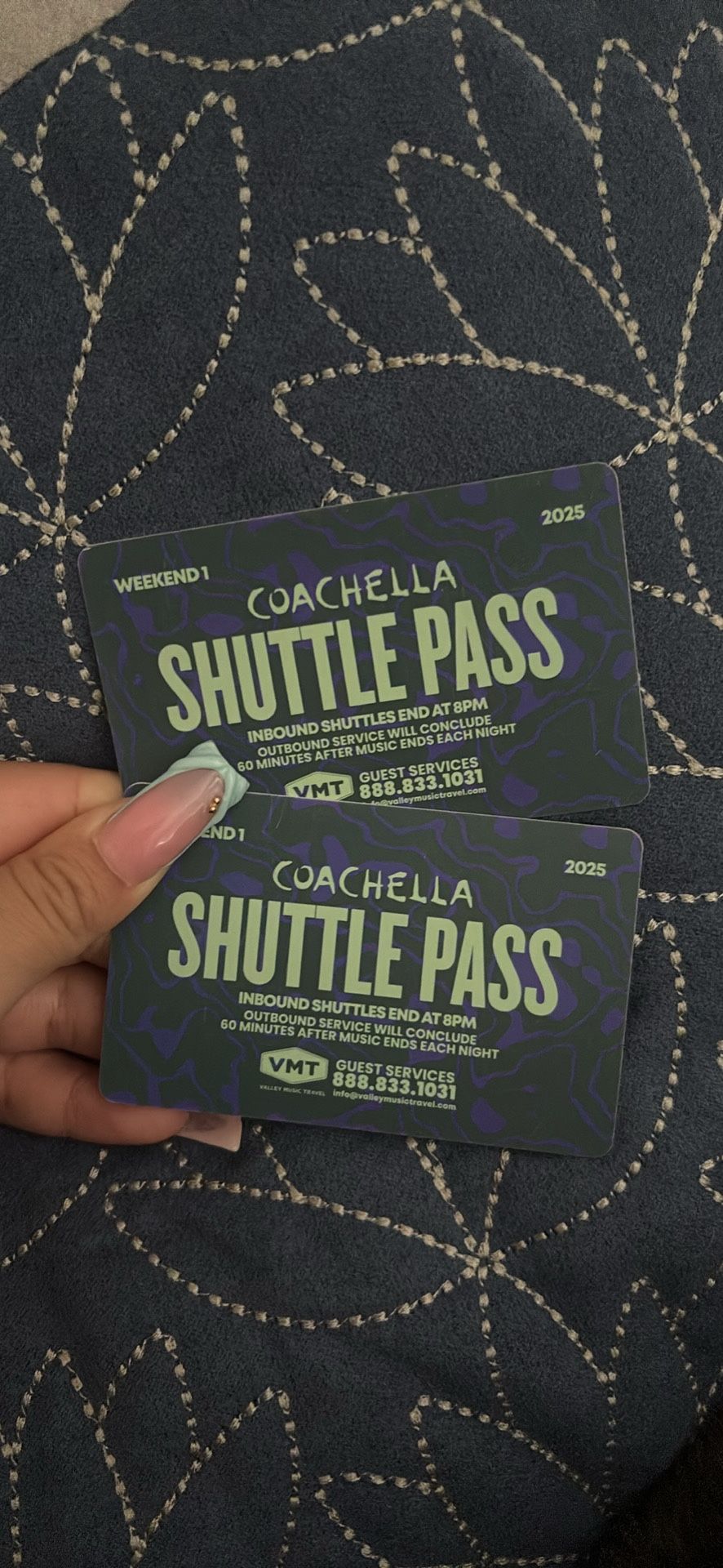 1 Coachella Shuttle Pass