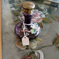 Purple Perfume Bottle 