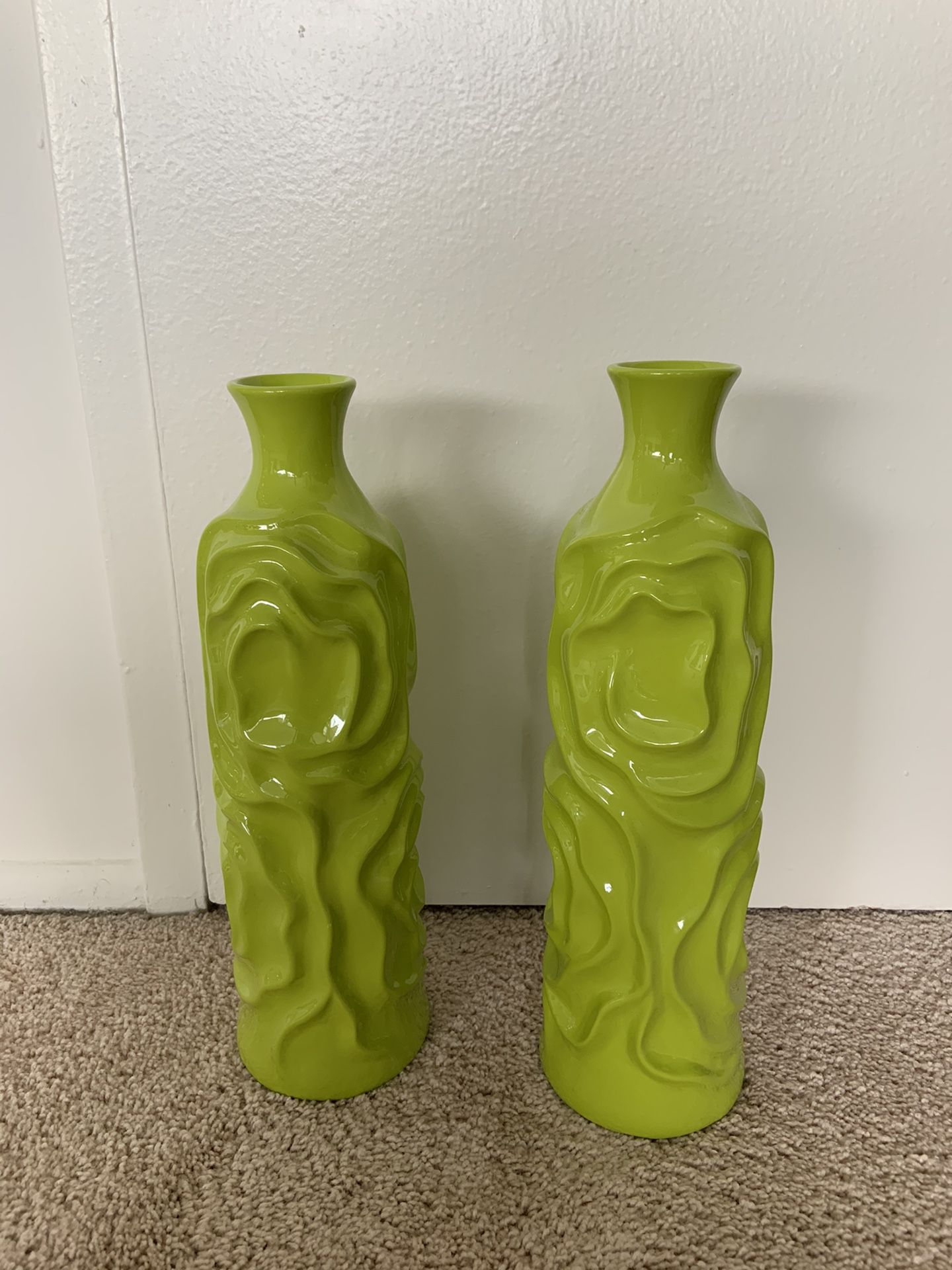 Green Vases (2)