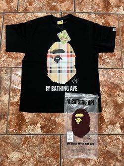 Bathing ape black burb bape t shirt