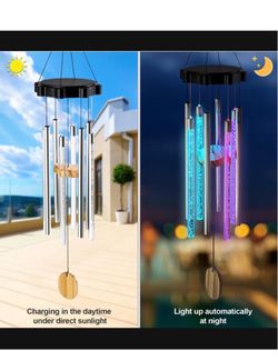 Campanillas de viento solares