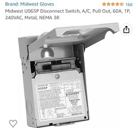 Mini Split Disconnect Power Box