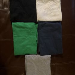 Lot of 5 Women’s Racerback Tunic Tank tops (Size Extra Large)