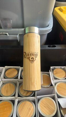 Custom bamboo 500 ML 12 OZ Stainless Steel Tumbler with tear filter inside