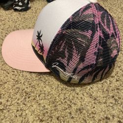 Girls Pink Trucker Hat