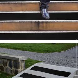 Black 10 Inch Adhesive High Traction Non Slip Stair Tread Cover 