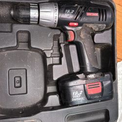 Craftsman 19.2 V Drill With Battery 