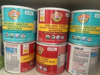 Organic Dairy Infant Formula with Iron