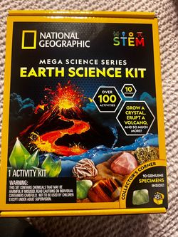 National Geographic Earth science  kit