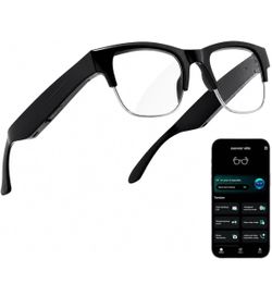 AI Smart Glasses with ChatGPT, Real-Time Translation & Bluetooth Audio Photochromic Lenses, 10H Battery Life, Open-Ear Music, Hands-Free Calls, UV & B