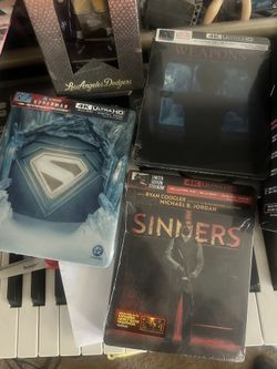 New 4k SteeleBooks (Superman, Sinners, Weapons)