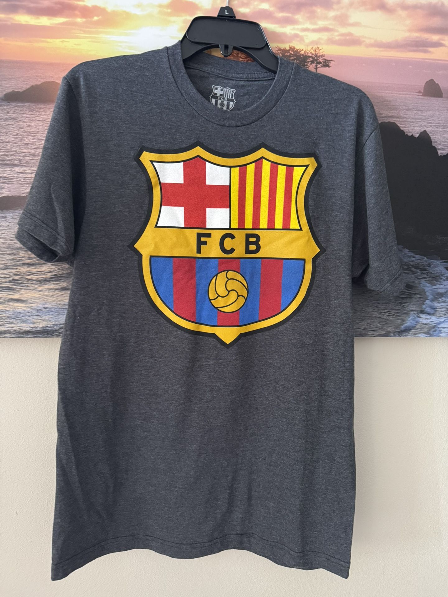 Men/ Tee/ Gray/ Cotton/ S &M