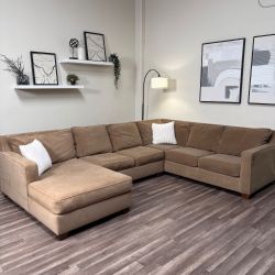 Brown Sectional Couch DELIVERY WITHIN A WEEK