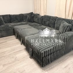 Fluffy Sleeper Sectional Sofas (Many Colors)