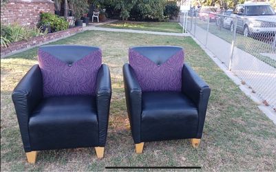 2- sofa chairs excellent condition