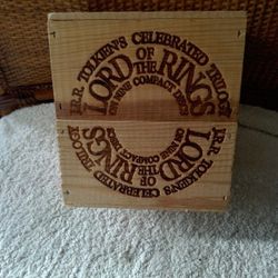 LORD OF THE RINGS- J.J.R. TOLKIEN'S Celebrated Trilogy. 9 CD Box Set. Original Issue. In Excellent Condition. Audio Book