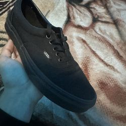 Black Vans 