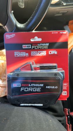 12.0 forge Milwaukee battery
