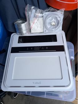 New VallisCo Bathroom Exhaust Fan with Light & Heater - 1700W, 140 CFM, Remote