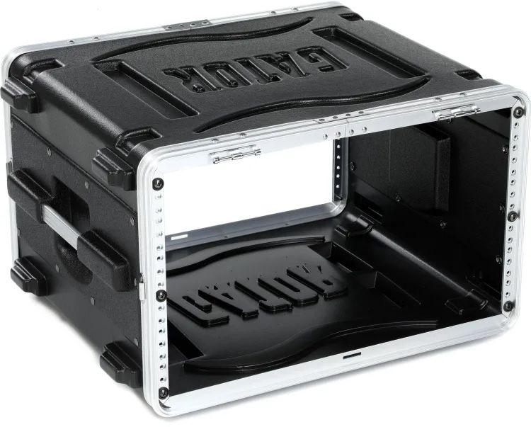 Gator GR-6L Standard Locking Rack Case Audio case with Drawer for Mics