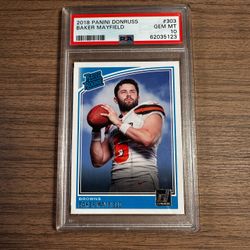 Baker Mayfield Rated Rookie PSA 10