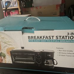 3 in 1 breakfast station UNUSED!