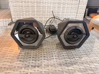 Wired Desktop PC Speakers Pair