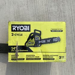 RYOBI CHAINSAW (CORDLESS)