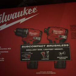 Milwaukee Impact And Drill Set