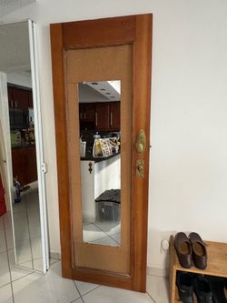 Vintage Solid wood door.