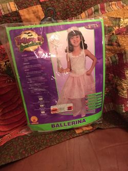 Pink Ballerina Size Small 4-6 Halloween Costume