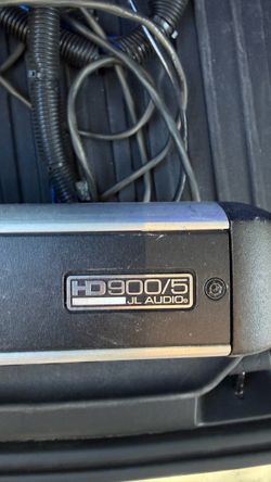 JL Audio HD900/5 5-Channel System Amplifier (900W RMS)