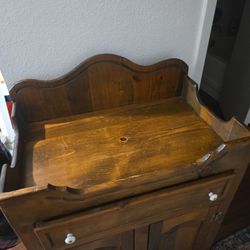 Wooden Cabinet $40